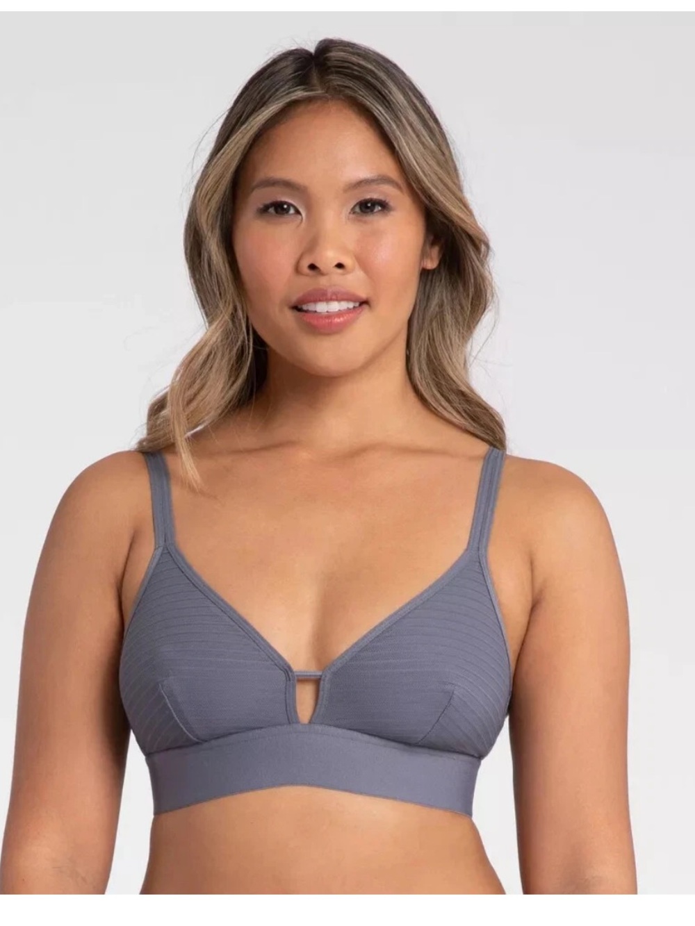 All You Lively Bralette in Slate Gray Size Med